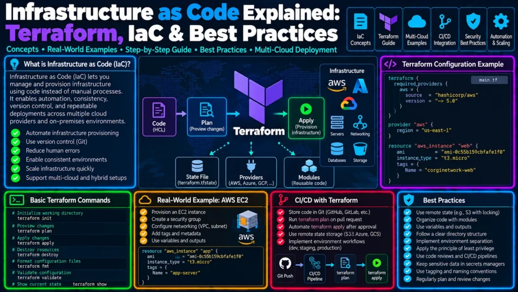 Infrastructure as Code Explained: Terraform, IaC & Best Practices