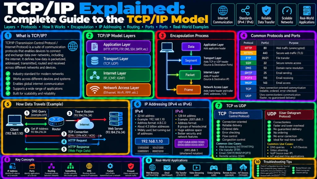 TCP/IP Explained: Complete Guide to the TCP/IP Model